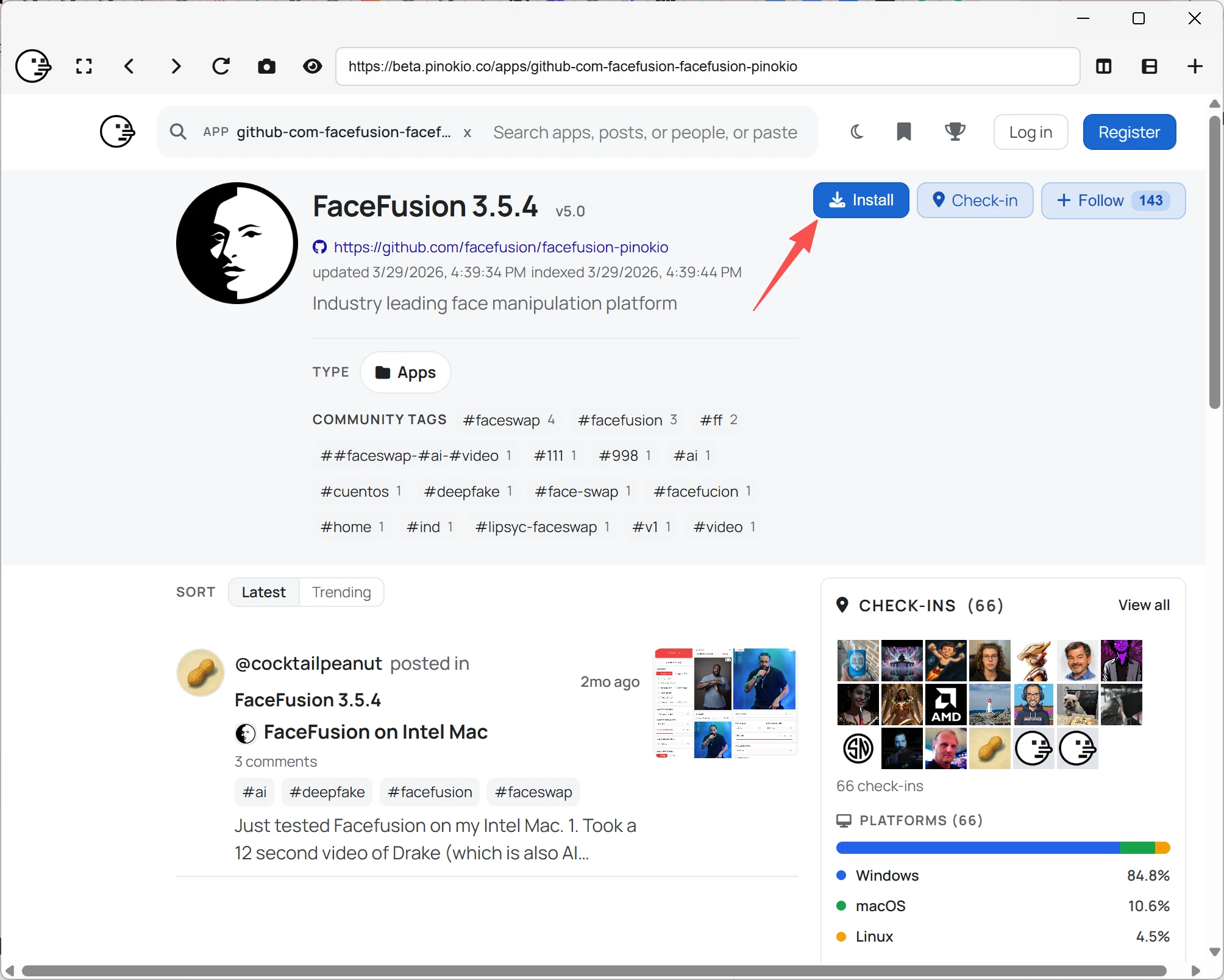 FaceFusion guide — step 3